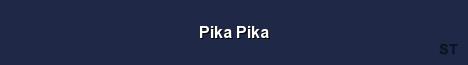 Pika Pika Server Banner
