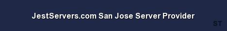 JestServers com San Jose Server Provider Server Banner