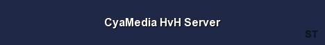 CyaMedia HvH Server Server Banner