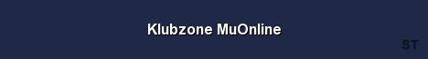 Klubzone MuOnline Server Banner