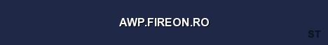 AWP FIREON RO Server Banner