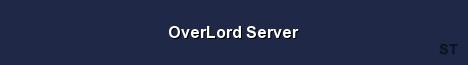 OverLord Server Server Banner