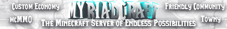 MyriadCraft Server Banner