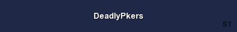DeadlyPkers Server Banner