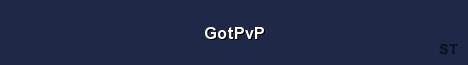 GotPvP Server Banner