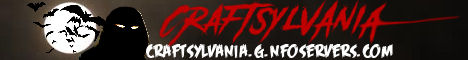 Craftsylvania Server Banner