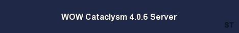WOW Cataclysm 4 0 6 Server 