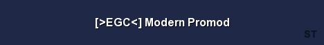 EGC Modern Promod Server Banner