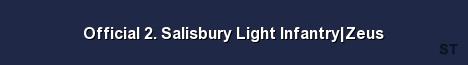 Official 2 Salisbury Light Infantry Zeus Server Banner