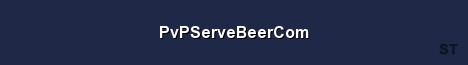 PvPServeBeerCom Server Banner