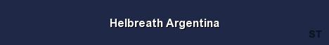 Helbreath Argentina Server Banner