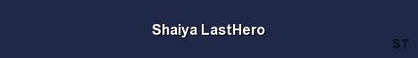 Shaiya LastHero Server Banner