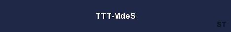 TTT MdeS Server Banner