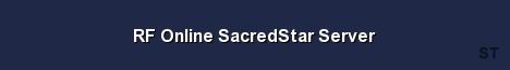 RF Online SacredStar Server Server Banner