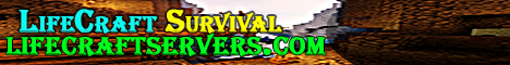 Lifecraft Survival Server Banner