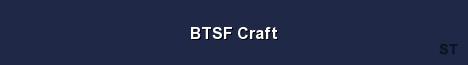 BTSF Craft Server Banner