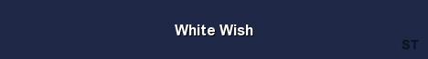 White Wish Server Banner