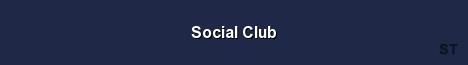 Social Club Server Banner