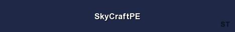 SkyCraftPE Server Banner