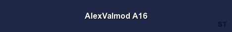 AlexValmod A16 Server Banner