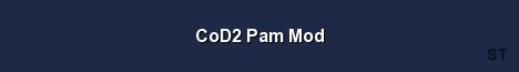 CoD2 Pam Mod Server Banner