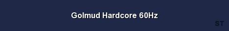 Golmud Hardcore 60Hz Server Banner