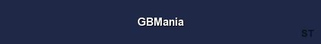 GBMania Server Banner