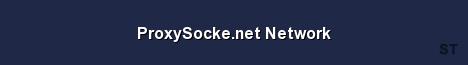 ProxySocke net Network Server Banner