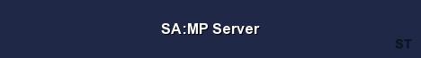 SA MP Server Server Banner