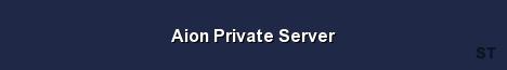 Aion Private Server Server Banner