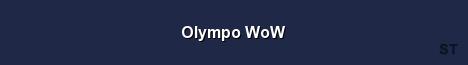 Olympo WoW Server Banner