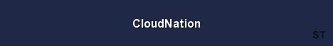 CloudNation Server Banner