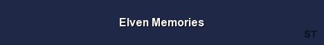 Elven Memories Server Banner