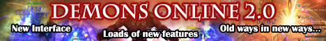 DEMONS ONLINE 2 0 Server Banner