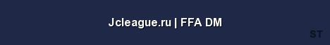 Jcleague ru FFA DM Server Banner
