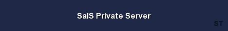 SaIS Private Server 