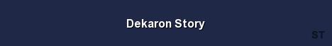 Dekaron Story Server Banner