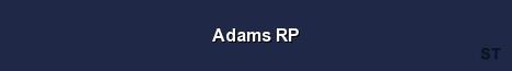Adams RP 