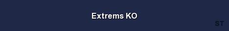 Extrems KO Server Banner