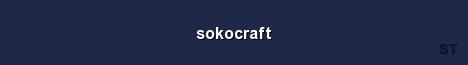sokocraft Server Banner