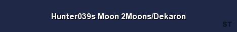 Hunter039s Moon 2Moons Dekaron Server Banner