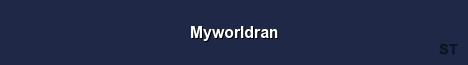 Myworldran Server Banner