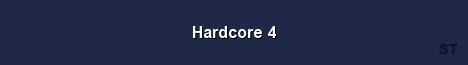 Hardcore 4 Server Banner