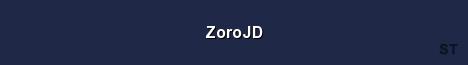 ZoroJD Server Banner