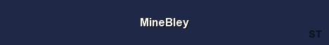 MineBley Server Banner