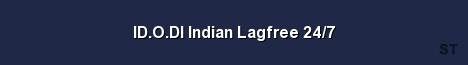 lD O Dl Indian Lagfree 24 7 Server Banner