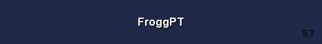 FroggPT Server Banner