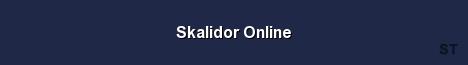Skalidor Online Server Banner