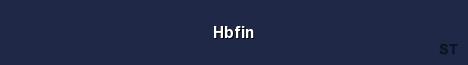 Hbfin Server Banner