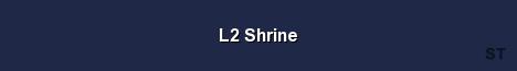 L2 Shrine Server Banner